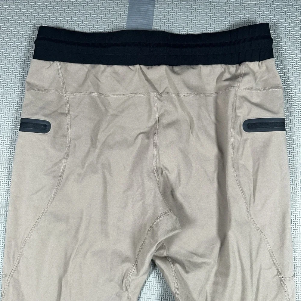 Bylt Jogger Mens XL Brown Tapered Premium Knit Gym Running Hiking Sweat Pants